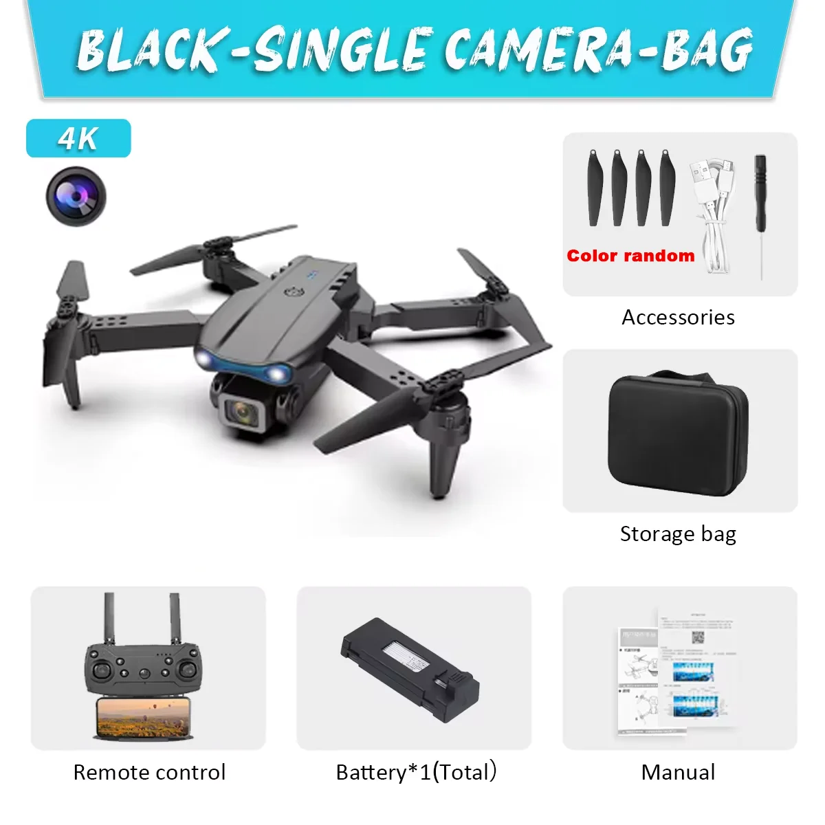 Eachine Drone E58 - 듀얼 카메라 E99Pro HD 드론 WiFi