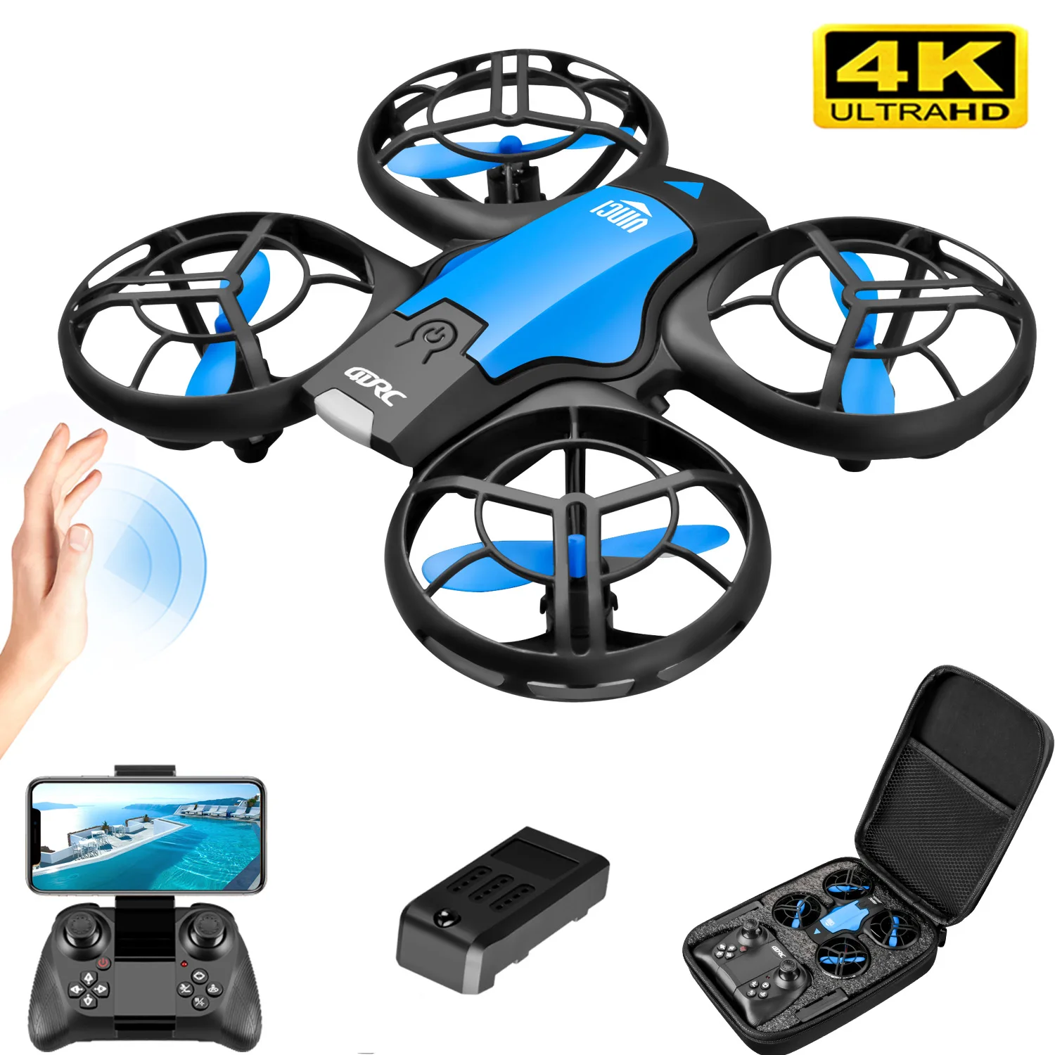 Drone Battery Case - V8 신형 미니 드론 4K 프로페셔널