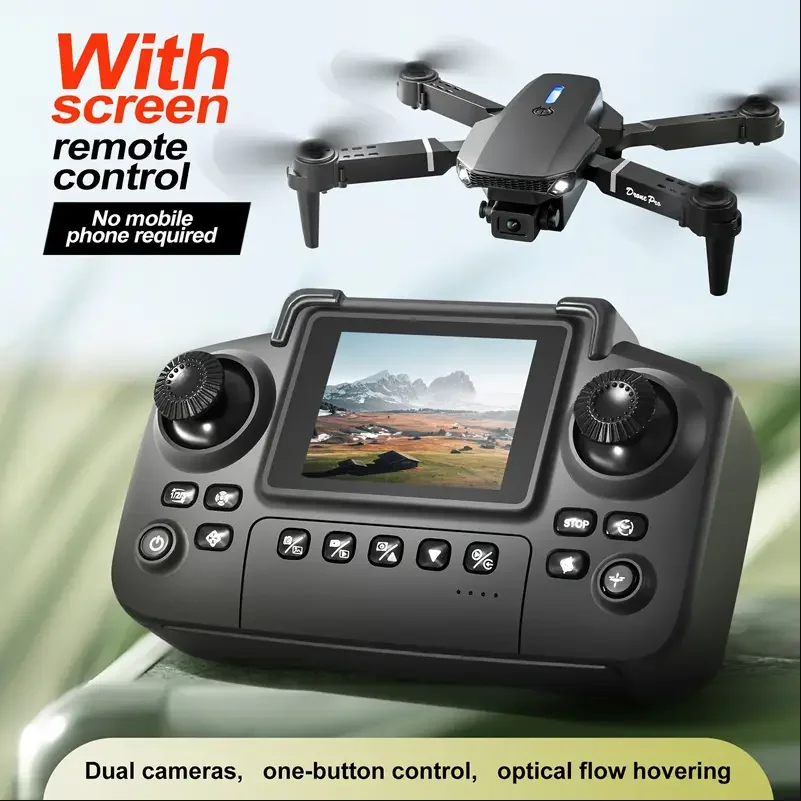 Eachine Drone E58 - 2025 E88 드론 HD 듀얼 카메라,