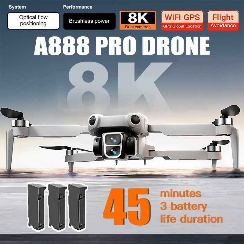 Eachine Drone E58 - 정품 A888 프로 드론 4K 전문가용