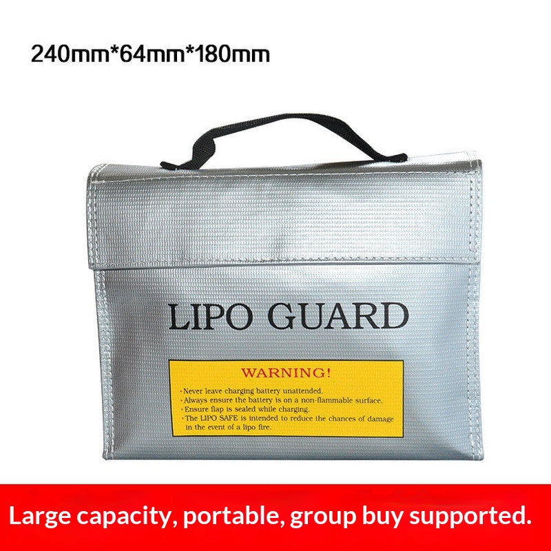 Lipo Guard 방화 난연성 휴대용 Lipo 배터리 - Drone Battery Bag 리뷰 및 가격