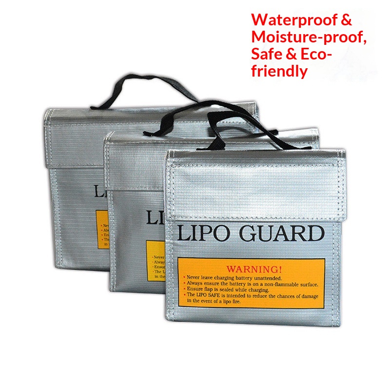 Lipo Guard 방화 난연성 휴대용 Lipo 배터리 - Drone Battery Bag 리뷰 및 가격