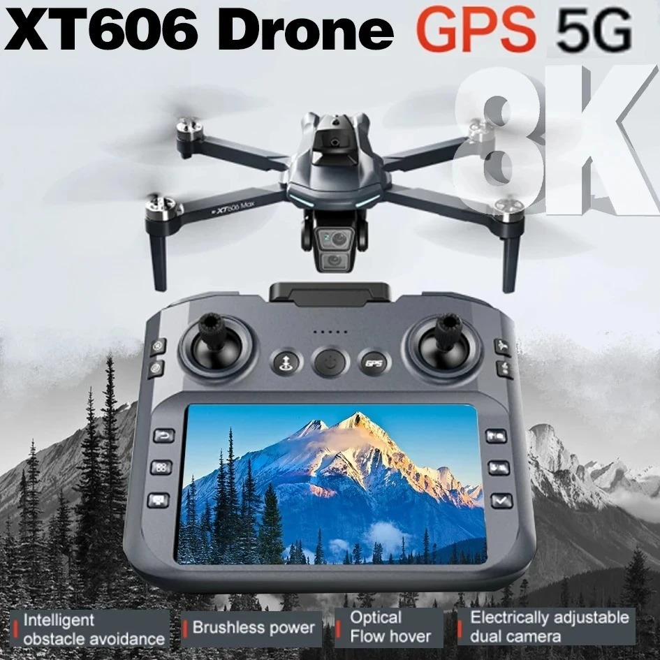 오리지널 XT606 드론 전문가용 8K HD 카메라 5 - Jjrc Drone X12 리뷰 및 가격