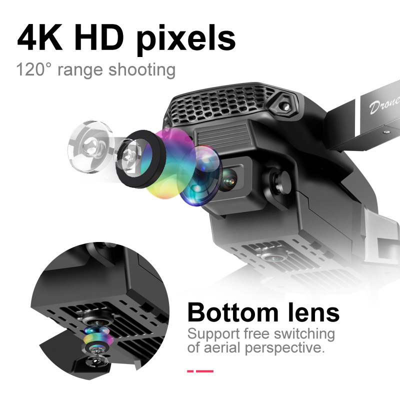 E88pro 드론 전문 Dron 광학 흐름 4k 듀얼  - Eachine Drone E58 리뷰 및 가격