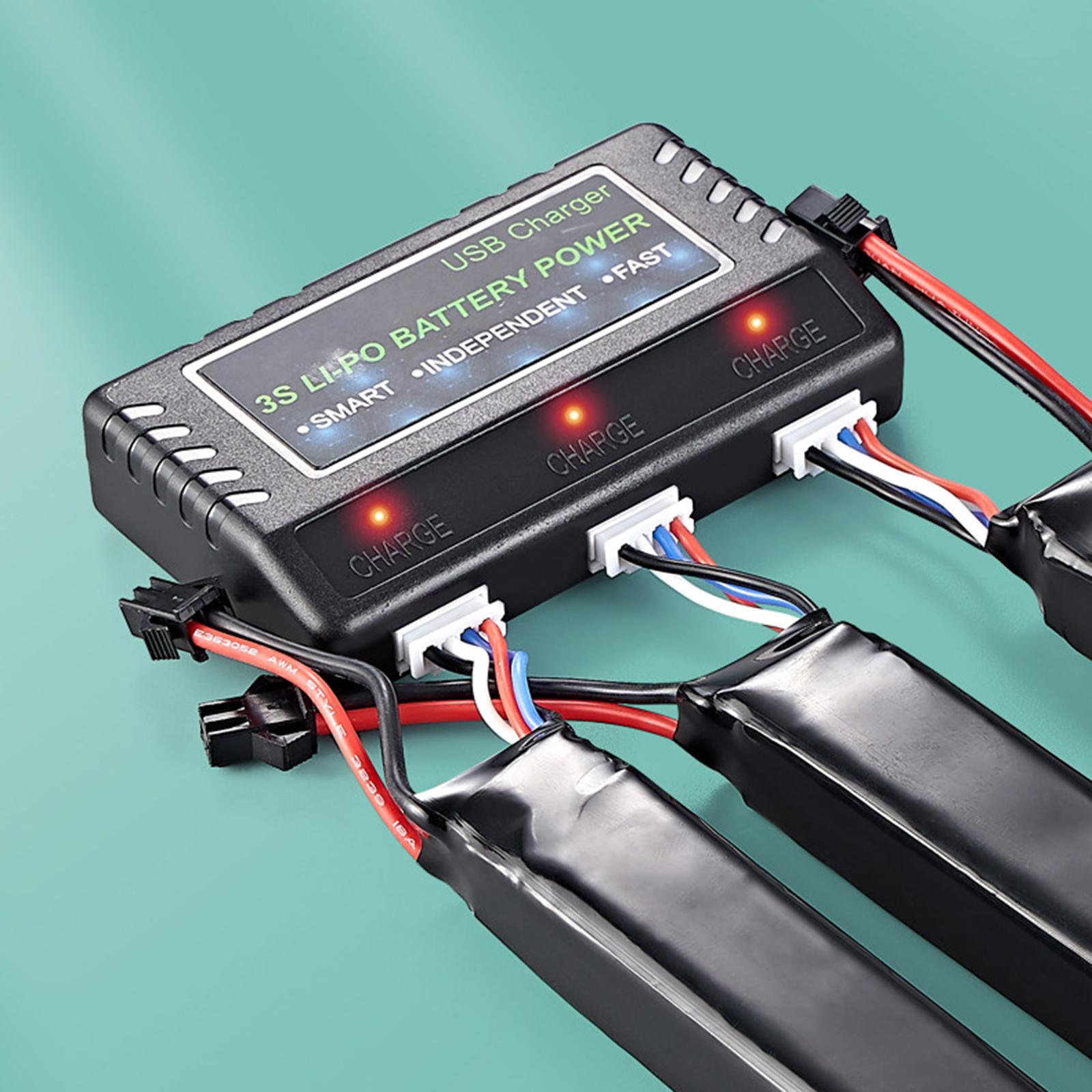 LED 표시등이 있는 11.1V RC 드론 및 자동차  - Drone Battery 3S 리뷰 및 가격