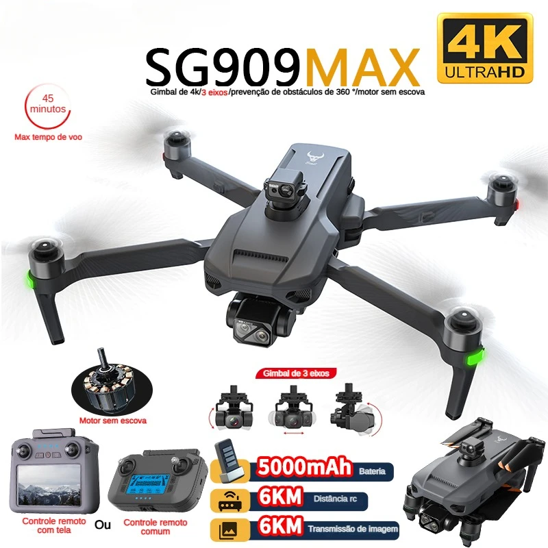 ZLL SG909 SG909MAX 전문 드론 4K 카메 - Drone Battery Case 리뷰 및 가격
