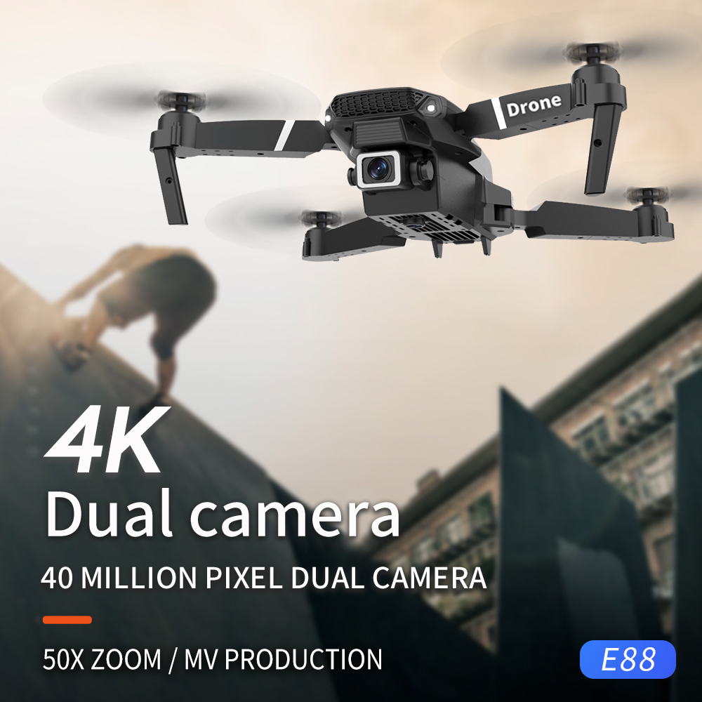 새로운 드론 2.4G RC 쿼드콥터 드론 5G FPV  - Eachine Drone E58 리뷰 및 가격